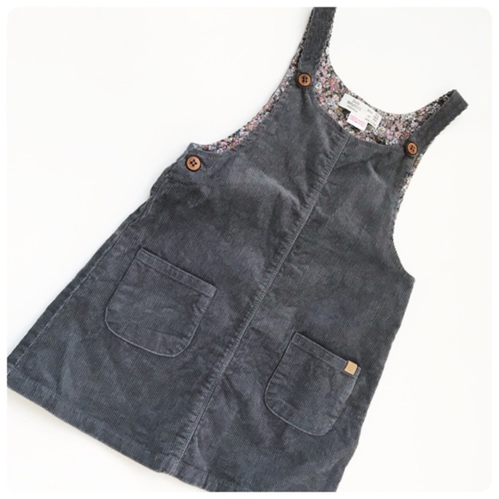 Zara Corduroy Baby Dress 6-9mo